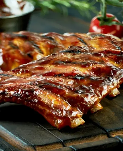 Ribs de porc au barbecue