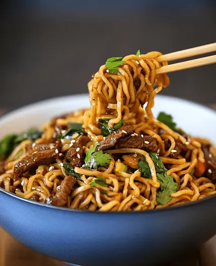 Hoisin Beef Noodles Recipe