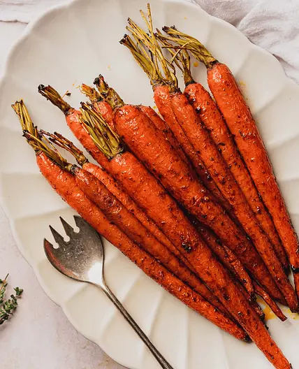 Keto Glazed Carrots (Sugar Free Maple Glazed Carrots)