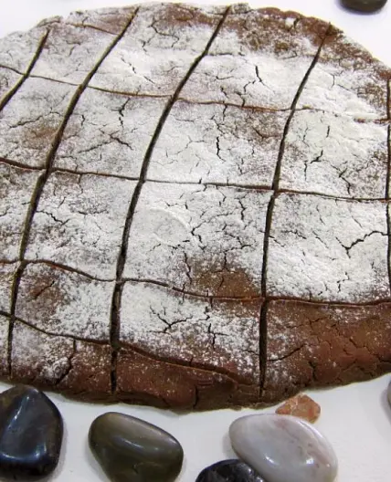 Galette de pain sans gluten au sarrasin