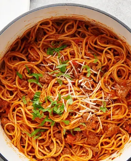 One-Pot Creamy Spaghetti