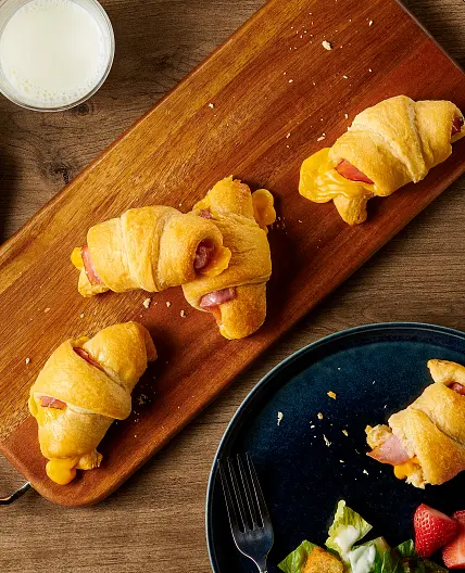 Ham and Cheese Crescent Rolls
