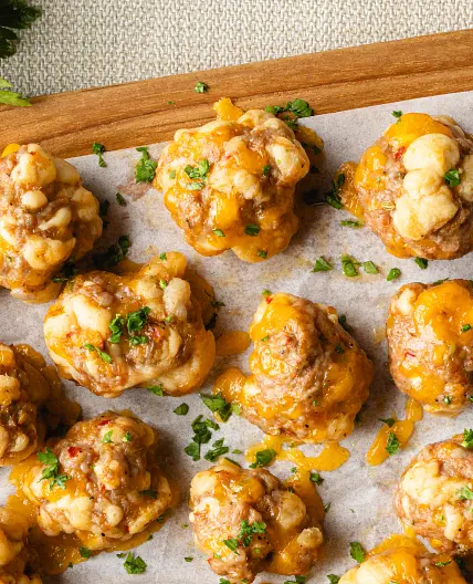 Sausage Crescent Cheese Balls
