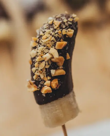 Frozen Chocolate Banana Pops