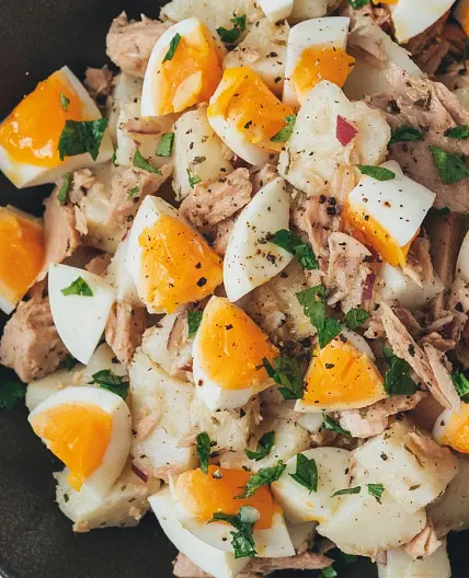 Tuna Potato Egg Salad