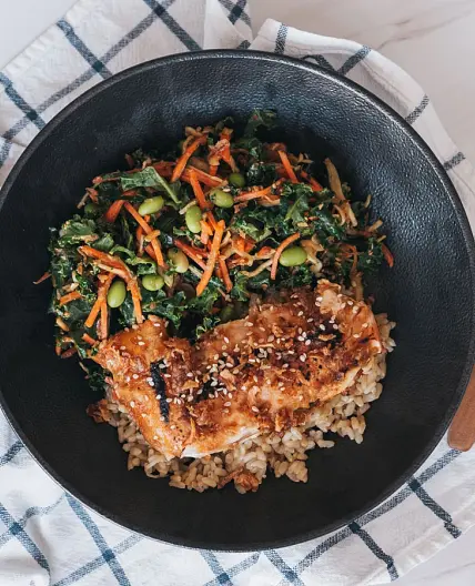 Miso Salmon Nourish Bowl