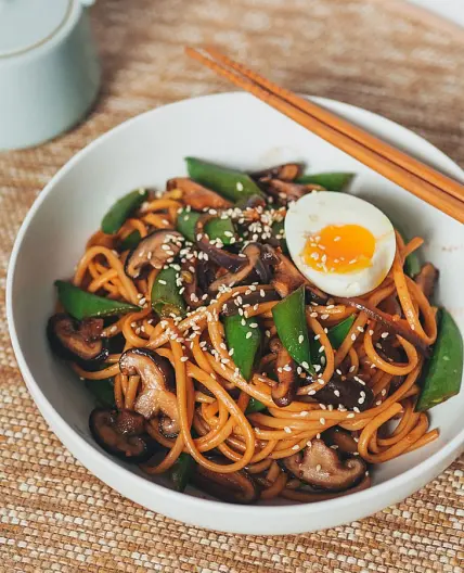 Veggie Yaki Udon