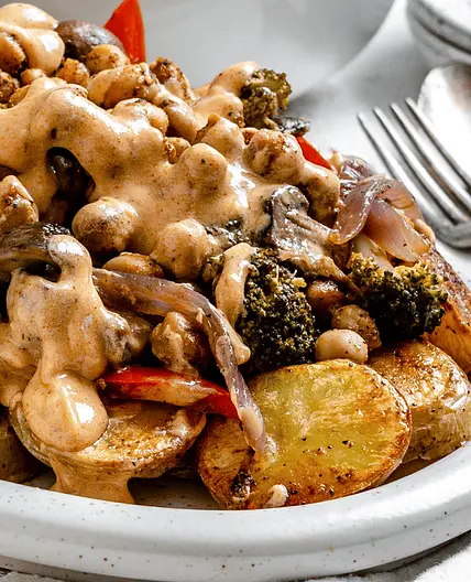 Healthy Roasted Potato Salad