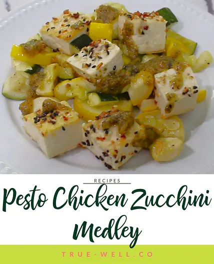 Savor the Season: Pesto Chicken with Zucchini and Squash Medley