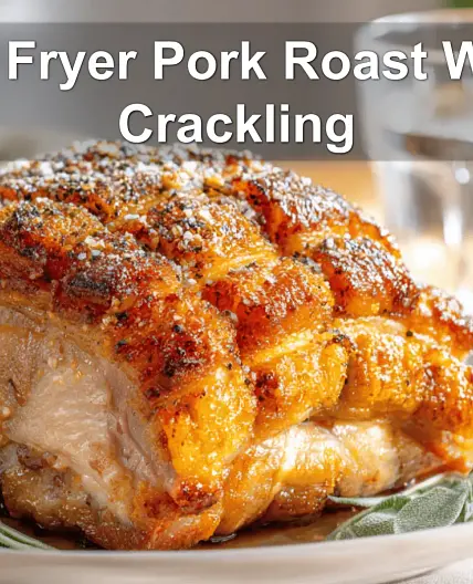 Air Fryer Pork Roast With Crackling