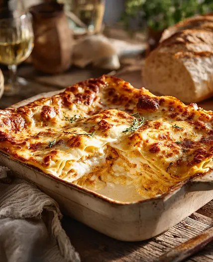 Simple Classic Chicken Lasagna