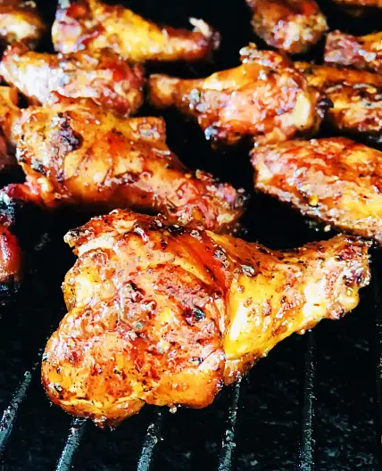 Traeger Maple Glazed Chicken Wings
