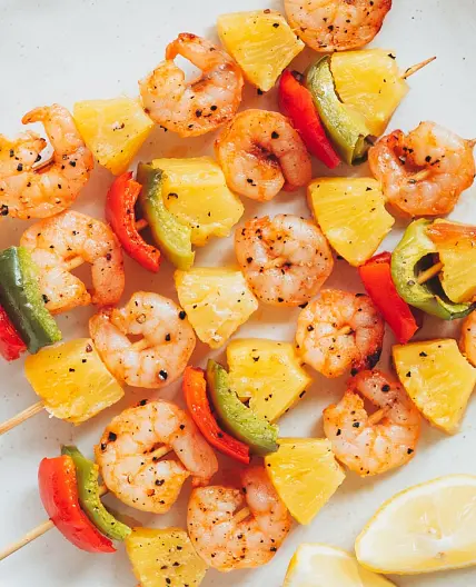 Pineapple Shrimp Kabobs