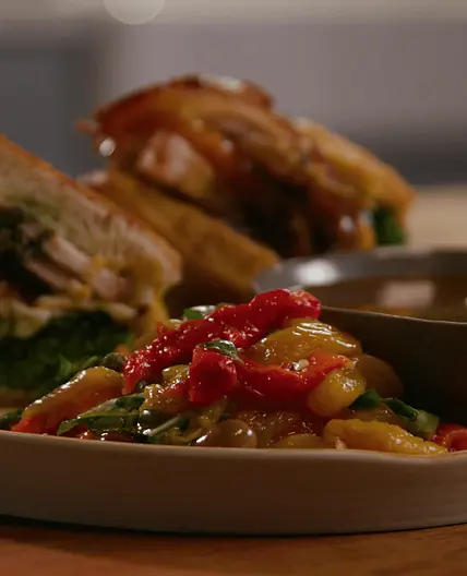 Peperonata (Sweet Peppers Side Dish)