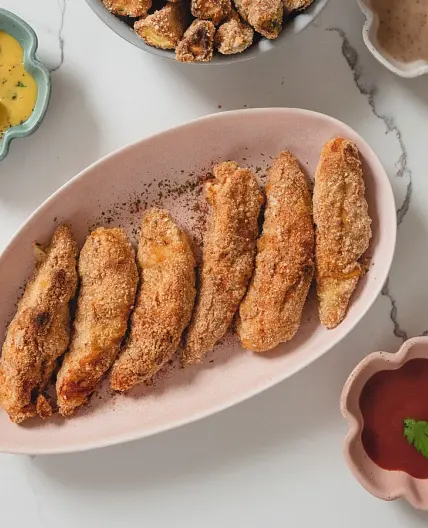 Crispy Healthy Baked Chicken - GF