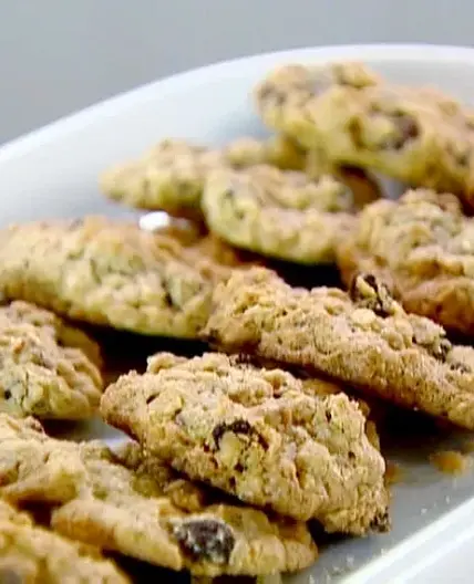 Raisin pecan oatmeal biscuits