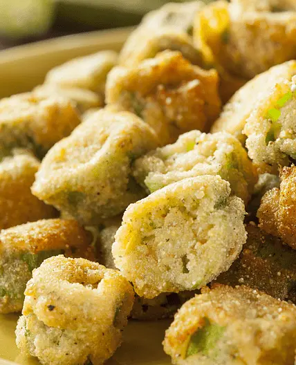 Cracker Barrel Fried Okra