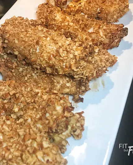 Honey Mustard Pretzel Chicken Tenders