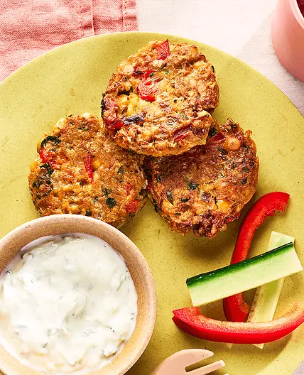 Chickpea fritters