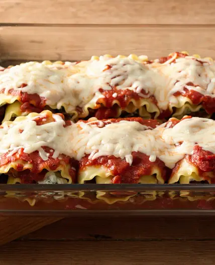 Make-Ahead Meat-Lovers' Lasagna Rolls