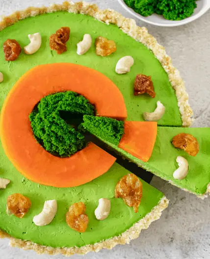 Wolffia Globosa Cheesecake
