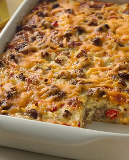Impossibly Easy Breakfast Bake (Crowd Size)