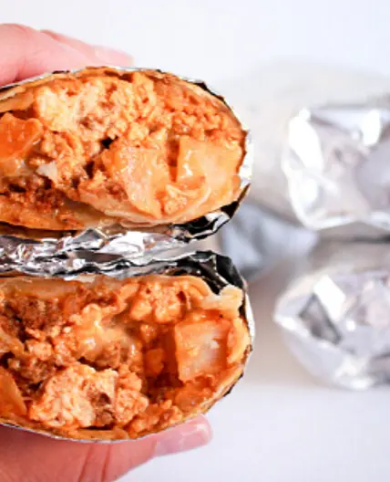 Chorizo Breakfast Burritos