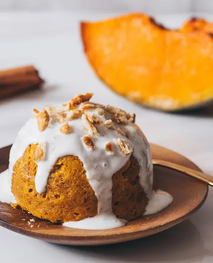 High Fiber Pumpkin Mug Cake