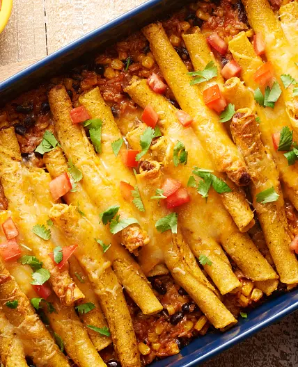 Beef Taquito Casserole