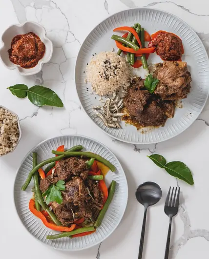 Healthy Beef Rendang