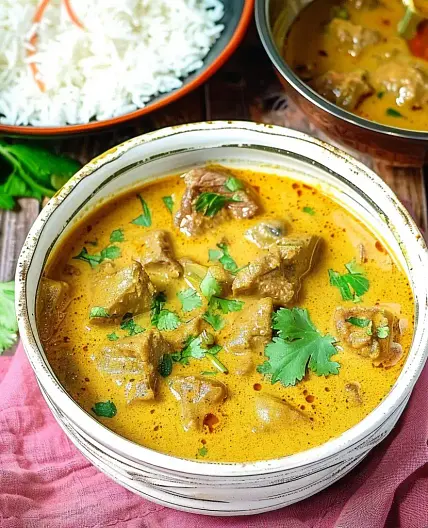 Creamy Lamb Korma
