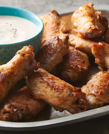 4-Ingredient Ranch Chicken Wings