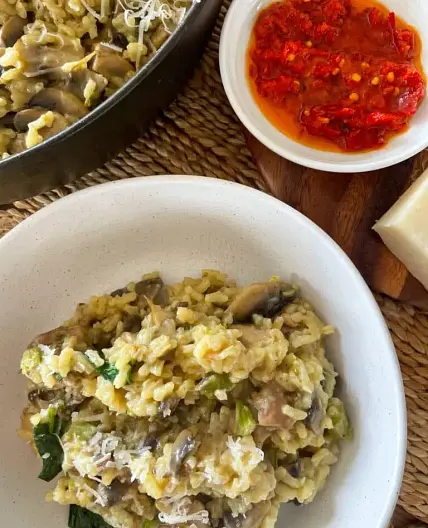 Baked Chicken Risotto