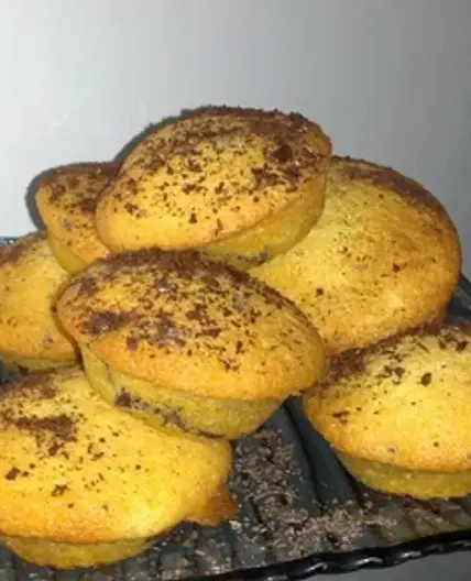 Petits cakes aux pépites de chocolat