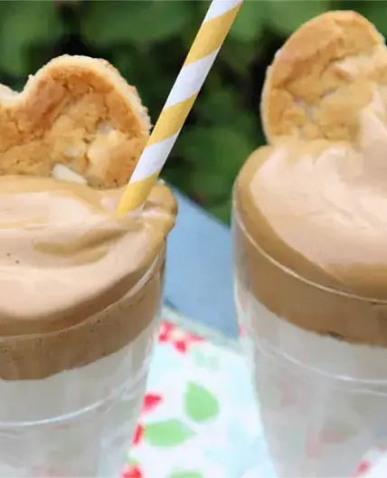 Iced Dalgona coffee recipe