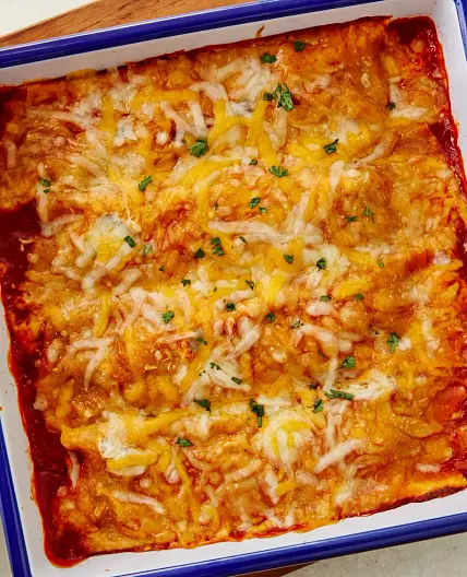Easy Beef Enchiladas for Two