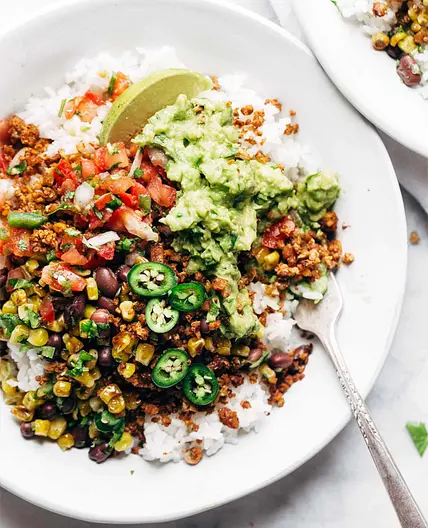 Vegan Sticky Sesame Chickpea
