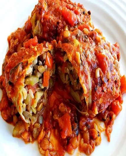 Vegan Enchiladas Lentils