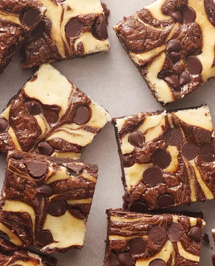 Cream Cheese Swirl Brownies