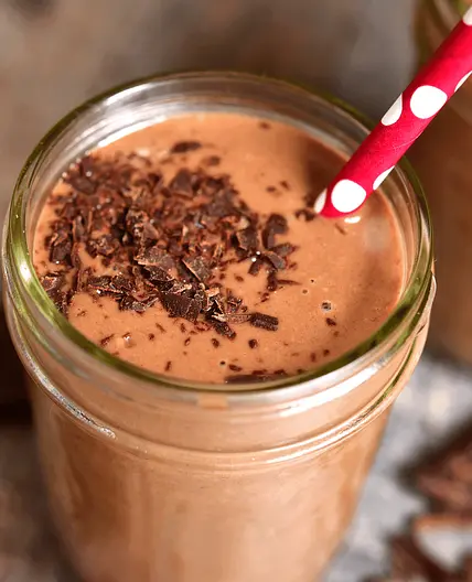 Keto Chocolate Peanut Butter Cup Smoothie Recipe