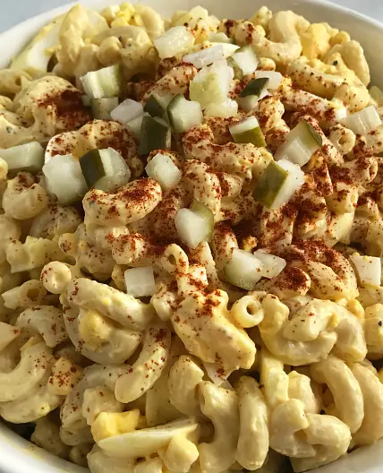 Deviled Egg Pasta Salad