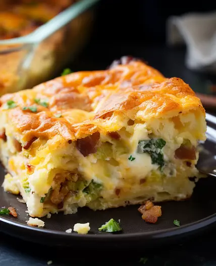Crescent Roll Breakfast Casserole