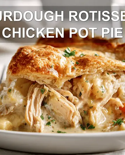 SOURDOUGH ROTISSERIE CHICKEN POT PIE