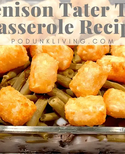 Venison Tater Tot Casserole