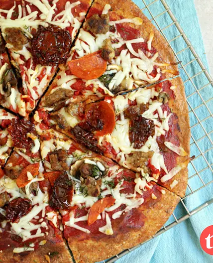 Fat Head Pizza Recipe - almond flour or coconut flour