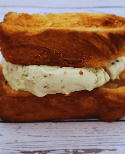 Ice Cream Sandwiches with Bread