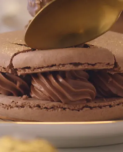 Le macaron Ferrero Rocher