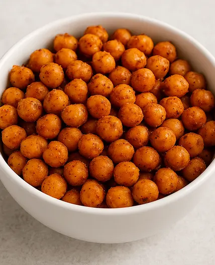 Crispy chickpeas