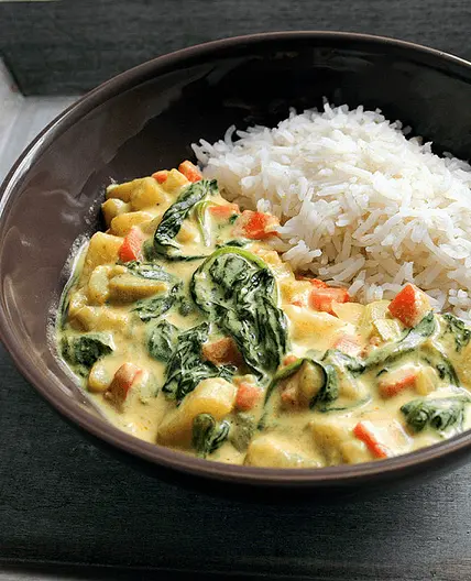 Curry de légumes (végétalien)