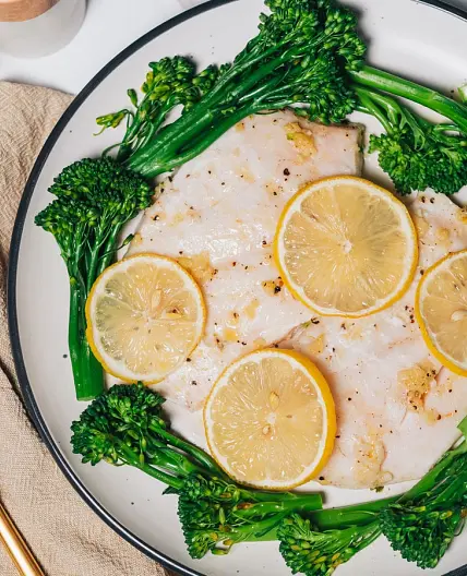 Sheet Pan Garlic Lemon Tilapia